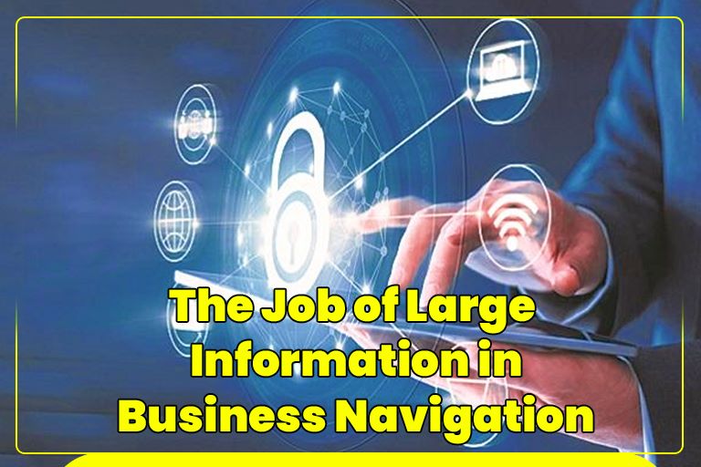 The Job of Large Information in Business Navigation